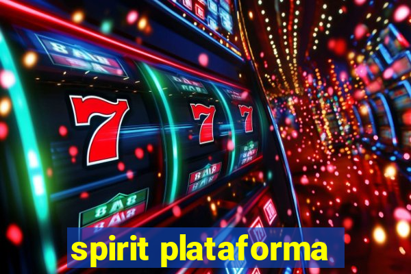 spirit plataforma